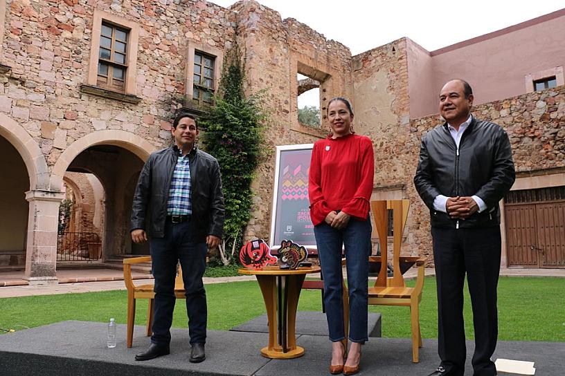 PRESENTAN PROGRAMA DEL 25 FESTIVAL ZACATECAS DEL FOLCLOR INTERNACIONAL 2022