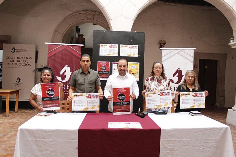 PRESENTAN PROGRAMA DEL FESTIVAL NACIONAL DE DANZA EN JEREZ