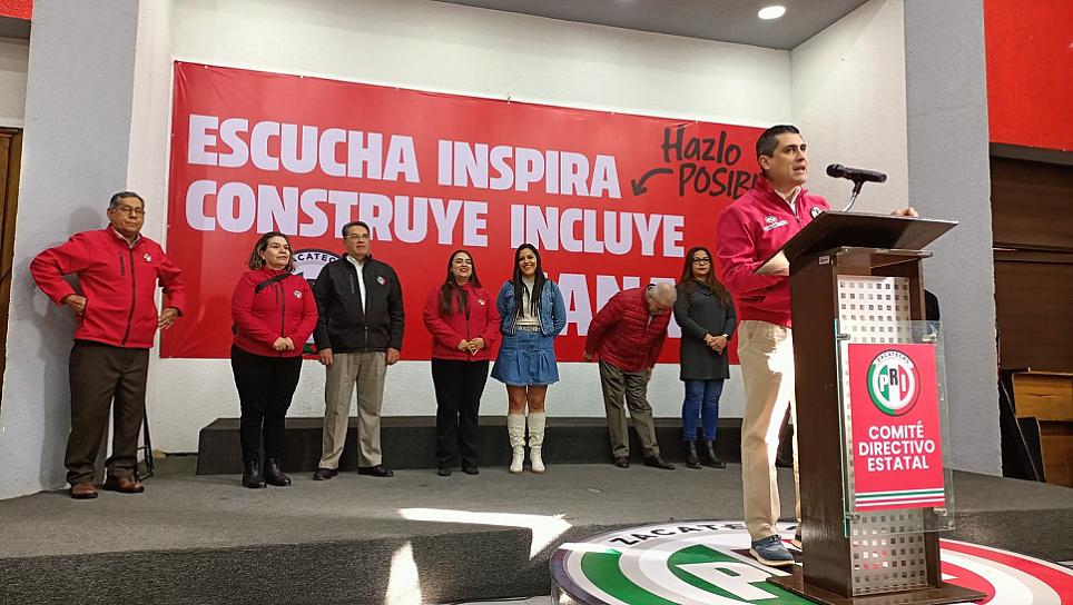 Presenta PRI lista de exigencias a mayoría parlamentaria de Morena