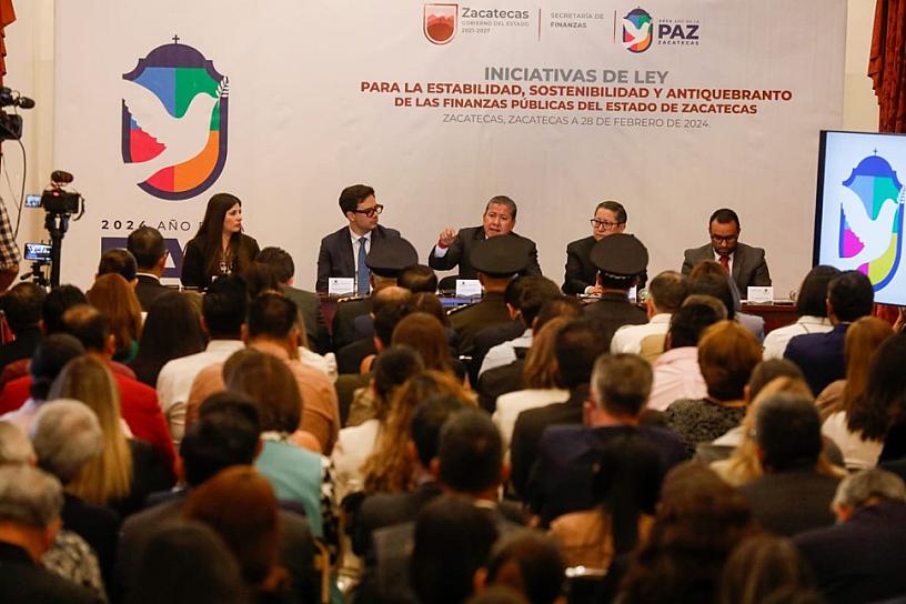 PRESENTARÁ GOBERNADOR TRES INICIATIVAS DE LEY PARA CONSOLIDAR FINANZAS ESTATALES