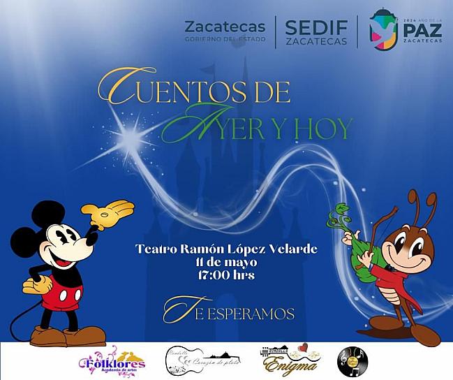 PRESENTARÁ SEDIF OBRA DE TEATRO MUSICAL “CUENTOS DE AYER Y HOY”