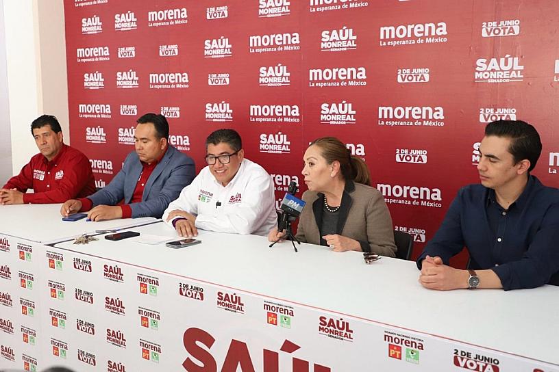 PRESENTA SAÚL MONREAL A COORDINADORES TERRITORIALES
