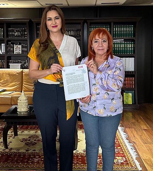 PRESENTA SENADORA GEOVANNA BAÑUELOS QUEJA ANTE LA CNDH POR REPRESIÓN DEL 8M
