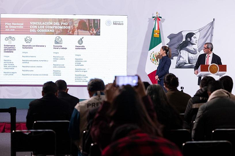 Presenta Sheinbaum Plan Nacional de Desarrollo 2025-2030