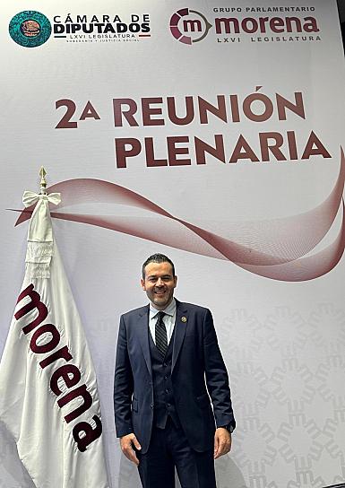 Presenta Ulises Mejía agenda legislativa para el segundo periodo ordinario en el Congreso