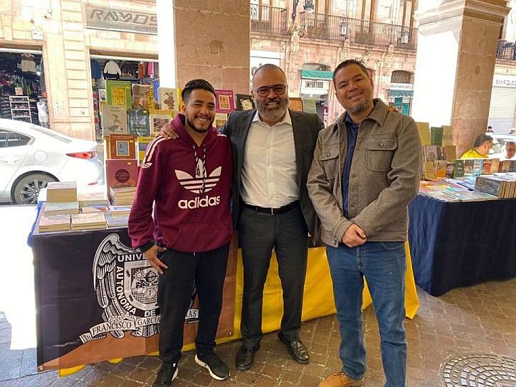 PRESENTE UAZ, EN FERIA DEL LIBREO VERANO 2024 