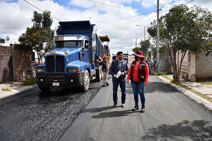 SUPERVISA ALCALDE AVANCE DE OBRAS EN GUADALUPE