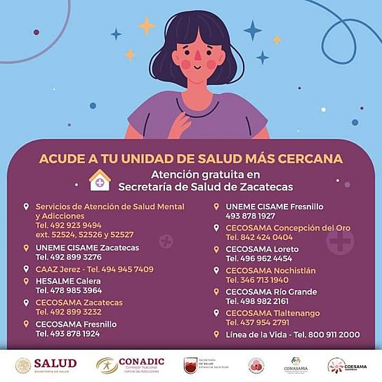 PRIORIZA SSZ LA SALUD MENTAL COMO PILAR PARA EL BIENESTAR SOCIAL