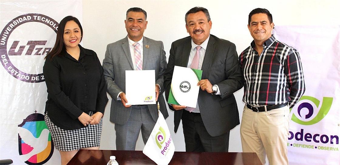 PRODECON ABRE SUS PUERTAS PARA QUE ALUMNOS DE LA UTZAC REALICEN SUS ESTADÍAS