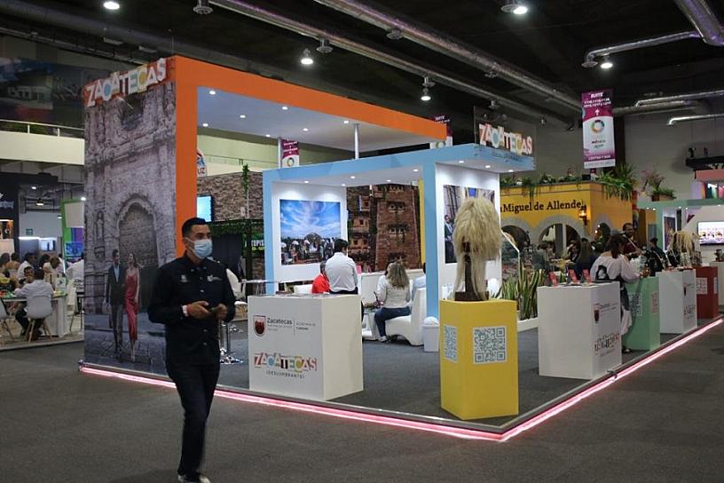 PROMOCIONAN A ZACATECAS EN TIANGUIS TURÍSTICO 
