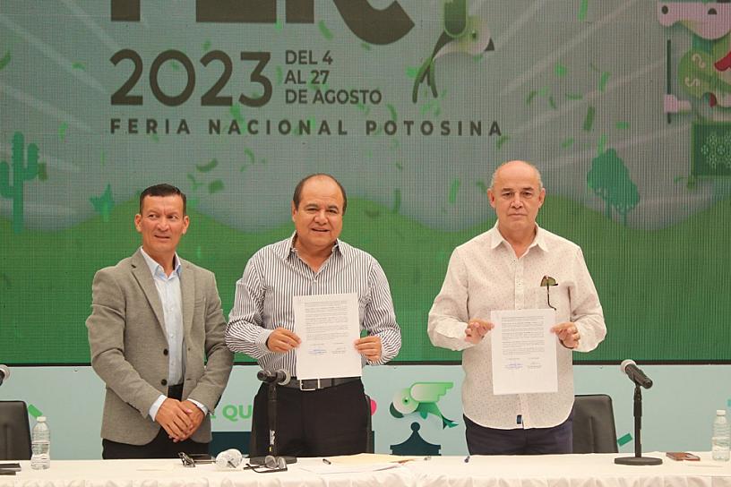 PROMOCIONAN EN ZACATECAS FERIA NACIONAL POTOSINA 