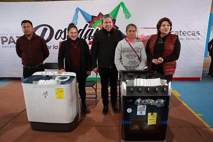 Promueve David Monreal unidad y bienestar en Villa González Ortega