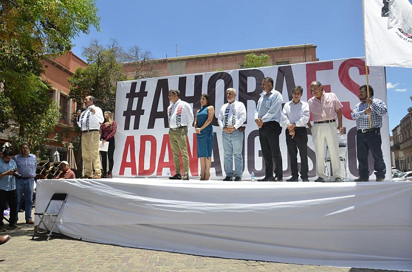 PROMUEVE LEONEL GODOY A ADÁN AUGUSTO EN ZACATECAS