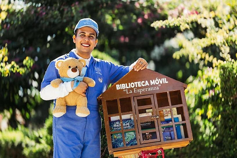 Promueven la lectura con la Ruta de la Biblioteca Móvil en Sain Alto