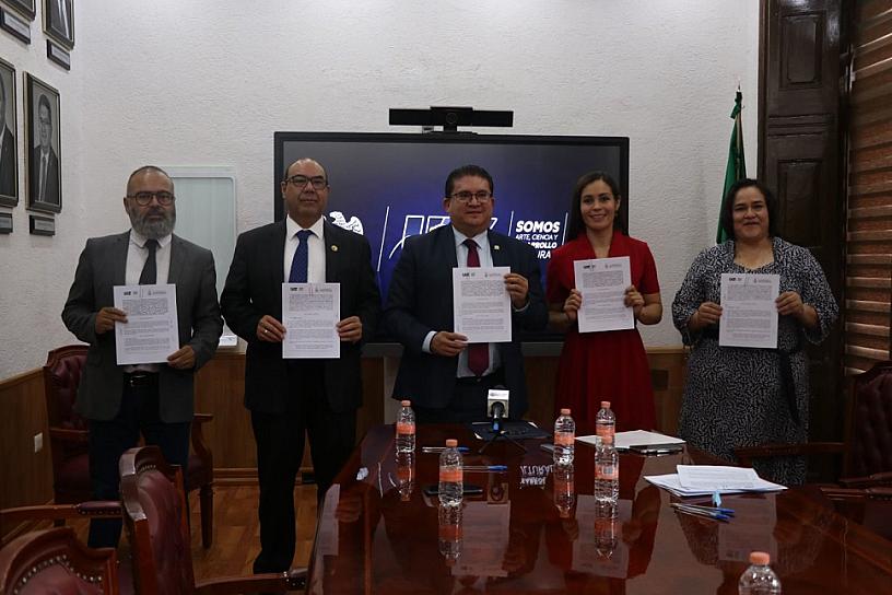 PROMUEVEN UAZ Y CDHEZ LOS DERECHOS HUMANOS ENTRE UNIVERSITARIOS