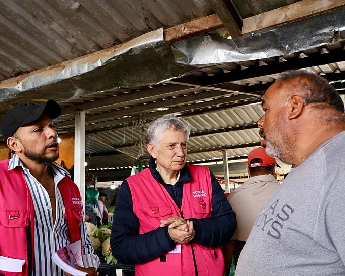 PROPONE HELADIO VERBER REVIVIR LOS MERCADOS Y FORTALECER EL CONSUMO LOCAL