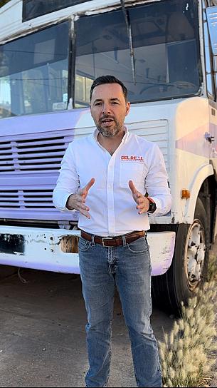 PROPONE JUAN DEL REAL PROPONE MODERNIZAR EL TRANSPORTE PÚBLICO 