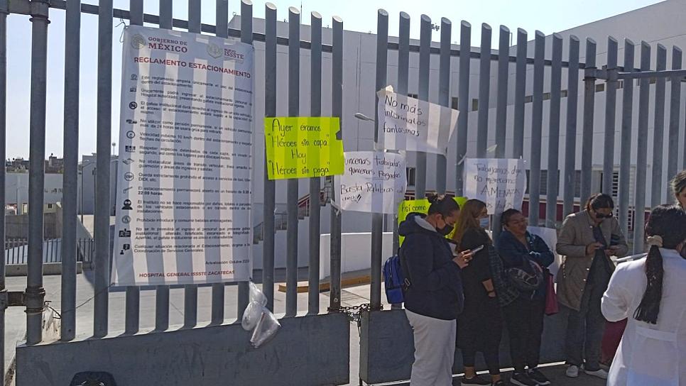 PROTESTA PERSONAL SUPLENTE DEL ISSSTE 