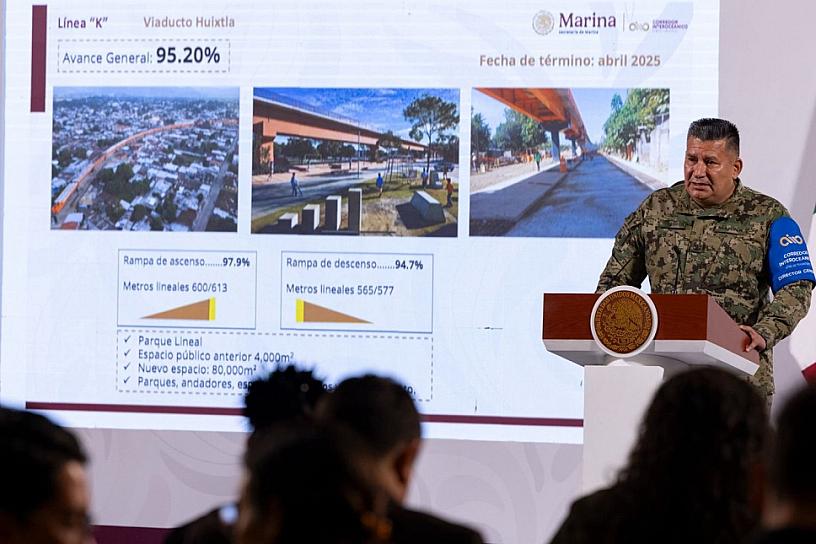 Proyectan conclusión del Corredor Interoceánico del Istmo de Tehuantepec para primer trimestre de 2026