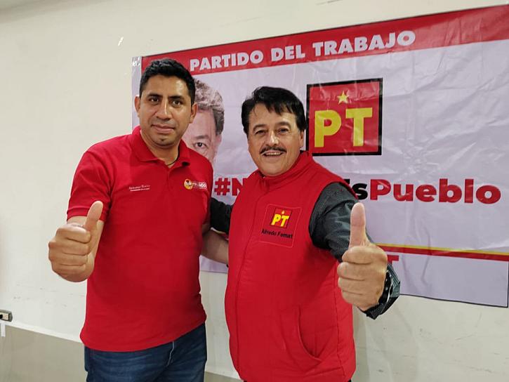 DESIGNA PT A “POLO” ROCHA COMO COORDINADOR DE AFILIACIÓN EN TRANCOSO