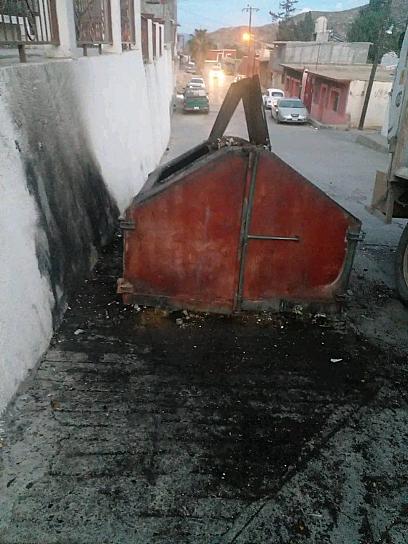 QUEMAN CONTENEDORES DE BASURA EN CONCEPCIÓN DEL ORO; LLAMAN A LA POBLACIÓN A TOMAR CONCIENCIA Y EVITAR ESTAS ACCIONES