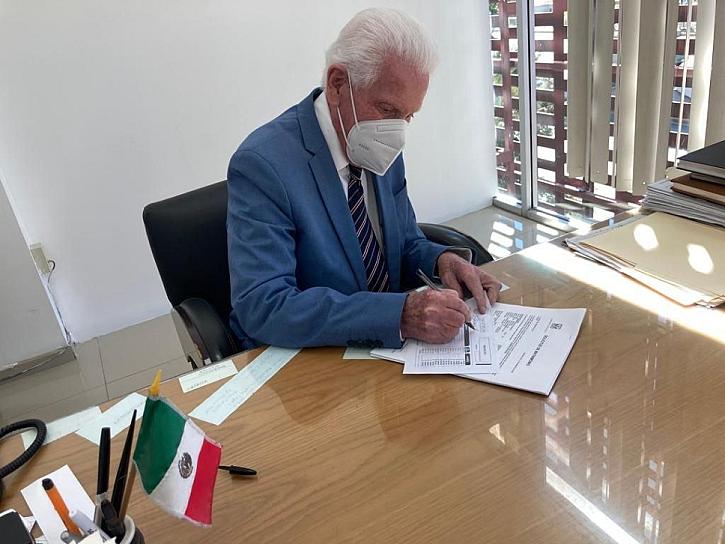 RAFAEL PEDROZA HORNEDO, AGRADECIDO CON ZACATECAS