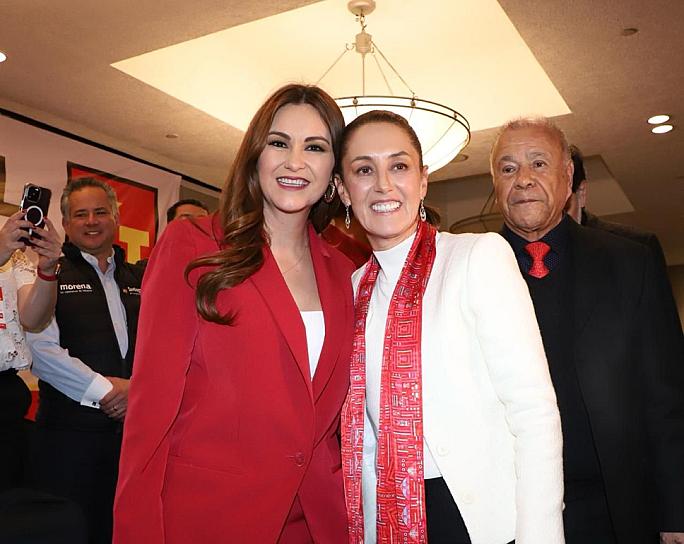 RATIFICA PT RESPALDO A CLAUDIA SHEINBAUM; LA NOMBRA CANDIDATA A LA PRESIDENCIA POR EL PARTIDO ROJO