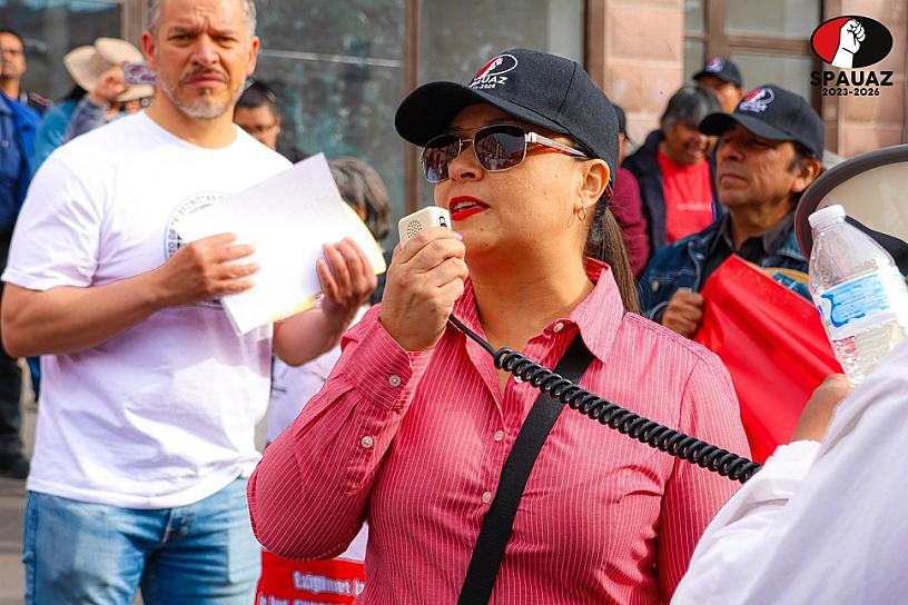 RATIFICA UAZ LUCHA SINDICAL ESTE 1 DE MAYO 