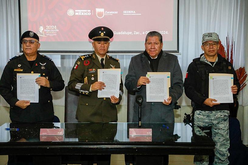 REAFIRMA DAVID MONREAL SU COMPROMISO CON PERSONAL MILITAR 