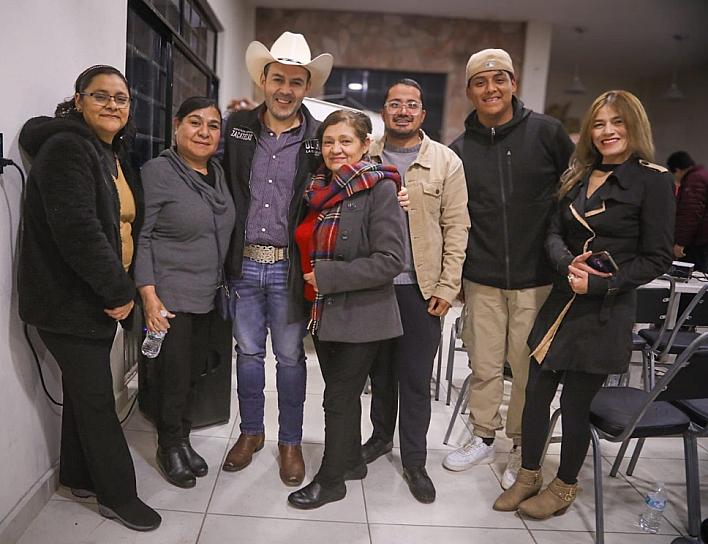 Reafirma Ulises Mejía compromiso&nbsp; desde el norte del estado