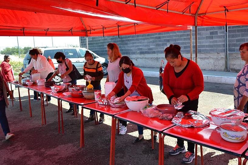 REALIZA BANCO DE ALIMENTOS DEGUSTACIÓN EN EL MINERAL