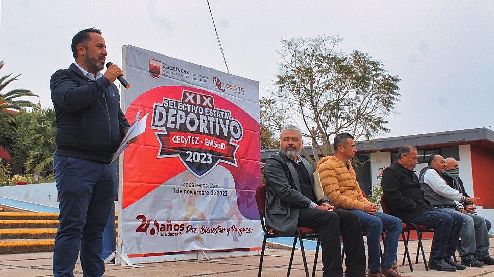 REALIZA CECYTEZ 19 EDICIÓN DE SU ENCUENTRO ESTATAL DEPORTIVO 
