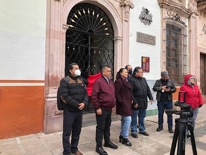 REALIZA EL GRUPO PLURAL DE DELEGACIONES PARO DE LABORES EN UAZ 