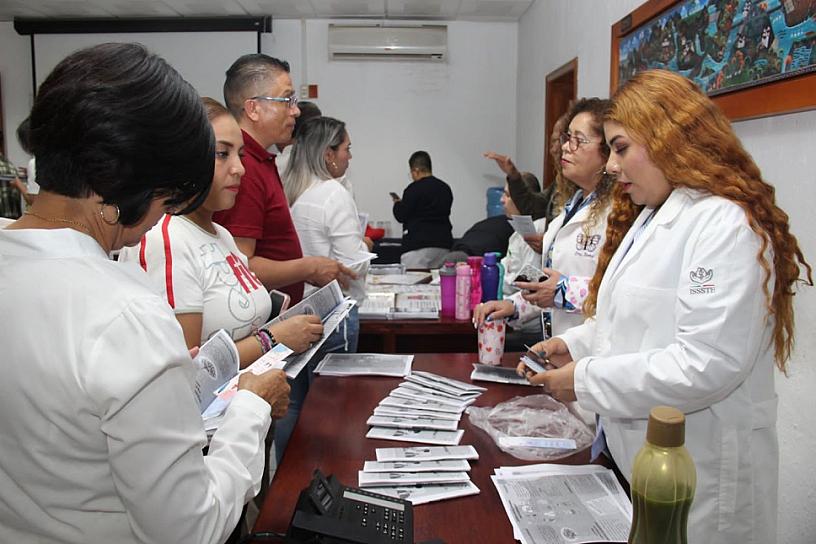 REALIZA ISSSTE JORNADAS DE SALUD 