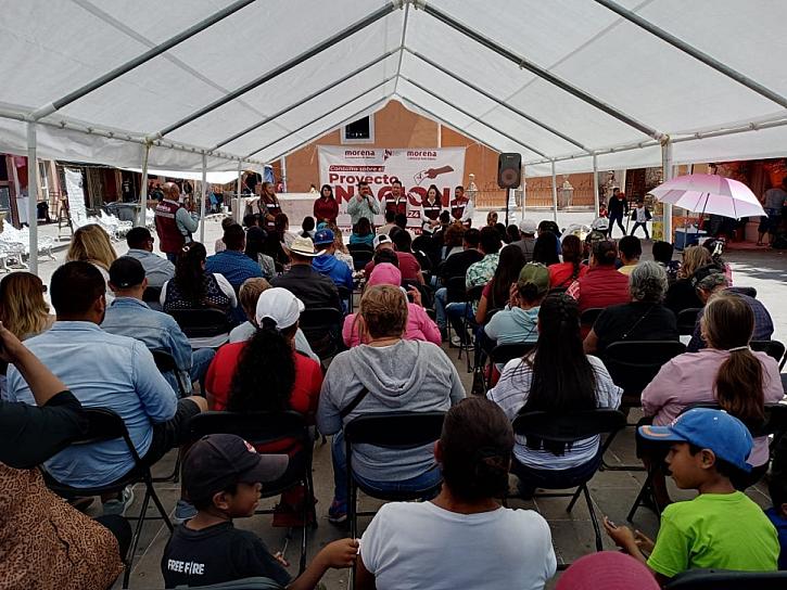 REALIZA MORENA SEGUNDA JORNADA DE LA CONSULTA NACIONAL RUMBO A 2024