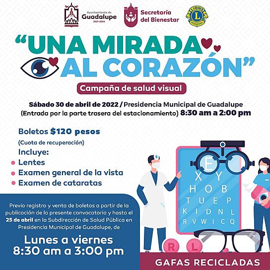 REALIZAN CAMPAÑA DE SALUD VISUAL