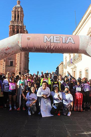 REALIZAN CARRERA 5K MUJERES TRANSFORMANDO ZACATECAS