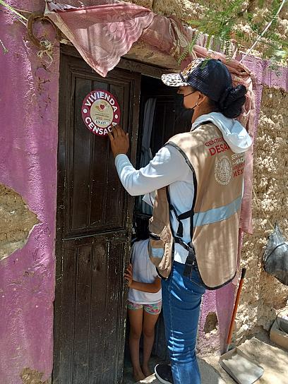 REALIZAN CENSO DE VIVIENDAS AFECTADAS EN RÍO GRANDE
