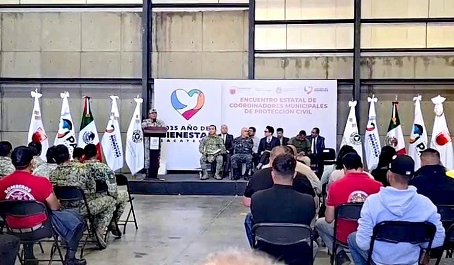 Realizan Encuentro Estatal de Coordinadores Municipales de Protección Civil en la capital