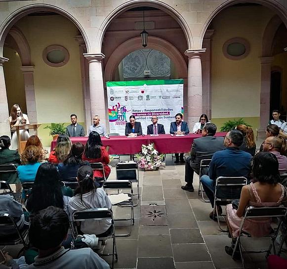 REALIZAN EN LA CAPITAL EL PRIMER FORO JUVENIL “RETOS Y RESPONSABILIDADES EN TEMAS DE DIVERSIDAD, IGUALDAD E INCLUSIÓN”