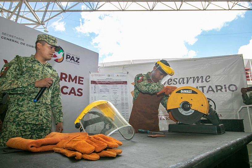 REALIZAN FERIA DE DESARME VOLUNTARIO