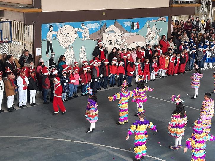 REALIZAN FESTIVAL DE VILLANCICOS EN LA PRIMARIA GUILLERMO C. AGUILERA 