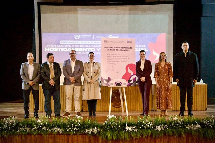 REALIZAN FORO DE PREVENCIÓN Y ERRADICACIÓN DEL ACOSO SEXUAL