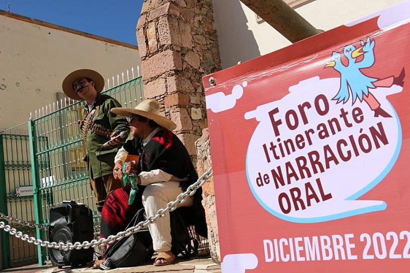 REALIZAN FORO ITINERANTE DE NARRACIÓN ORAL 