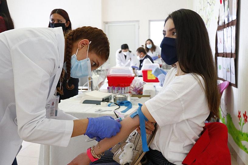 REALIZAN JORNADA DE DONACIÓN VOLUNTARIA DE SANGRE EN JEREZ