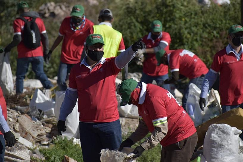 REALIZAN JORNADA DE LIMPIEZA ‘POR UN MUNDO SIN RESIDUOS’