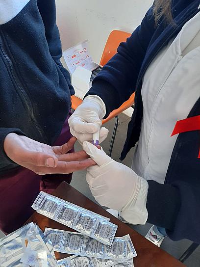 REALIZAN JORNADA MASIVA PARA LA DETECCIÓN DEL VIH-SIDA Y SÍFILIS