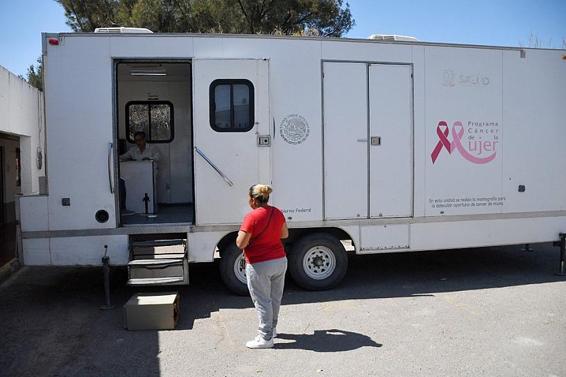 REALIZAN JORNADAS DE MASTROGRAFÍAS PARA MUJERES GUADALUPENSES 