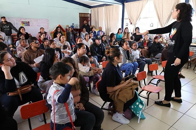 Realizan Jornadas de Paz y Bienestar en preescolar Leona Vicario