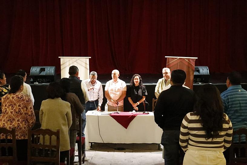 REALIZAN LA NOVENA SESIÓN DEL COPLADEMUN EN JEREZ 